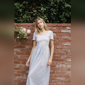 NWOT Christy Dawn Scarlett dress in Moonlight Stripe